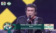 Begini penampilan maestro dangdut legendaris Rhoma Irama dalam konsernya di Jakarta