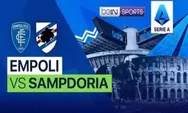 Link Nonton Live Streaming Empoli vs Sampdoria di Serie A Italia Pukul 02.45 Tanggal 17 Januari 2023