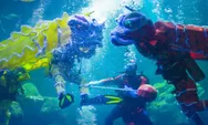 Wisatawan Menikmati Libur Perayaan Imlek 2023 di Ancol