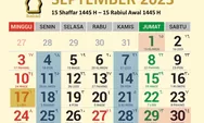 Kalender Puasa Sunnah Bulan September 2023 Lengkap Dengan Bacaan Niatnya