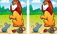Tes IQ Online: Uji Ketelitian Diri Anda Dengan Mencari Perbedaan pada Gambar Singa Tersebut, Berani Mencoba?