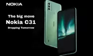 Harga Nokia C31 MURAH, Spesifikasi Terbaru Baterai Badak Awet 3 Hari Fast Charging, Budget Pas-pasan Merapat