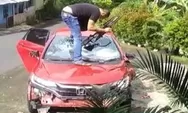 DUDUK PERKARA Polisi Ngamuk Rusak Mobil Honda Jazz di Kendal Viral, Polda Jateng Minta Maaf