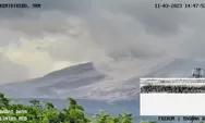 Gunung Merapi Erupsi, 10 Desa di Boyolali dan Magelang Hujan Abu