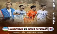 Prediksi Skor Timnas Uzbekistan U20 vs Korea Selatan Piala Asia U20 2023 Babak Semi Final, H2H Korsel Unggul