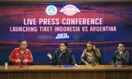 Buruan! Ini Harga Tiket FIFA Matchday Indonesia Lawan Argentina Juni 2023