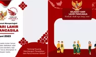 Kumpulan Link Twibbon Hari Lahir Pancasila 2023, Desain Keren untuk Bingkai Foto Profil Media Sosial