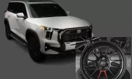 Toyota Fortuner 2023 Makin Sporty Gengs , Pajero Sport dan Kijang Innova 'Baku Sikut' Pakai Velg Ini