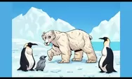 Tes IQ dan Asah Otak: Silahkan Temukan Kesalahan Pada Gambar Beruang Kutub dalam Waktu 6 Detik 