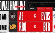 Hasil Akhir EVOS vs AE di MPL ID S12 Hari Ini Minggu 30 Juli 2023, Siapa Pemenangnya? Pantau di Sini