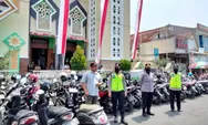 Patroli Polwan Polres Tegal Kota, Cegah Gangguan Kamtibmas Saat Shalat Jumat