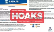 Hoaks! Bahwa Tarif Transfer Bank BRI Menjadi Rp 150 Ribu Per Bulan Header Periksa Fakta Di IFCN.