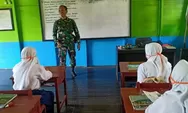 Kapten Joko Ajarkan Dua Bahasa Asing Kepada Siswa SMP