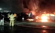 12 Unit Mobil Di DPRP Terbakar