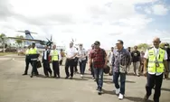 Pj. Bupati Mappi dan Ketua DPRD Mappi Terbang Perdana Bersama Trigana ATR 42/500 Ke Kepi