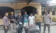 Curi Motor di Depan Stadion LE, Dua Pemuda ini Dibekuk Polisi