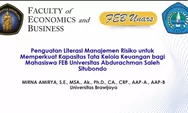 Mahasiswa FEB Unars Dibekali Strategi Tata Kelola Keuangan melalui Seminar Manajemen Risiko.