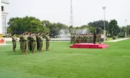 upacara pemberangkatan Satgas TNI Konga UNIFIL TA 2026.