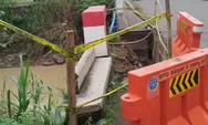 Jembatan Sungai Waridin Longsor Pascabanjir, Warga Kaliwungu Cemas Tak Kunjung Ditangani