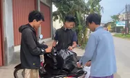 Aksi Ramadhan BEM Kendal, Bagi Takjil di Brangsong
