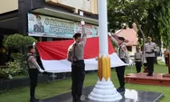 Upacara Bulanan Polres Kendal, Kapolres Tekankan Disiplin dan Tanggung Jawab Anggota