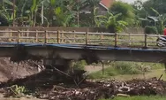 Jembatan Antar Desa di Kaliwungu Putus Diterjang Banjir, Aktivitas Warga Terganggu