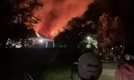 Dua Rumah di Kangkung Ludes Terbakar, Dua Keluarga Kehilangan Tempat Tinggal