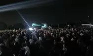 Peringati HUT Ke-81 RI, Warga Putatgede Padati Lapangan Ikuti Pengajian Ustadzah Mumpuni