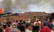 Tujuh Rumah di Ringinarum Kendal Terbakar, Api Cepat Merambat di Permukiman Padat