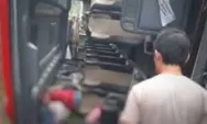 Rombongan W/KI GMIM Kanaan Winenet Bitung Kecelakaan di Sonder, Ada Penumpang Terjepit Badan Bus