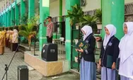 Enam Hal Yang Disampaikan KBO Satbinmas Polres Aceh Timur Saat Menjadi Pembina Upacara di SMAN 1 Idi Rayeuk