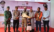Bupati Al Farlaky dan BNPB Resmikan Pembangunan Hunian Sementara Bagi Korban Banjir