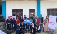 PMI Aceh Timur Kembali Bersihkan Puskesdes dan Pesantren di Kecamatan Peureulak Barat