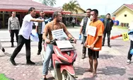 Polres Aceh Timur Gelar Rekontruksi Pembunuhan di Peureulak Barat
