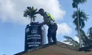 Polri Untuk Masyarakat, Pascabanjir Polres Aceh Timur Bangun Sumur Bor di Darul Falah