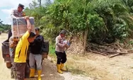 Polsek Ranto Peureulak Salurkan Sumur Bor untuk Warga Terdampak Banjir di Seumanah Jaya