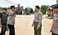 Respon Cepat Kapolres Aceh Timur, Pantau Wilayah Terdampak Banjir Susulan