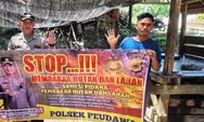 Bahaya Karhutla, Bhabinkamtibmas Polsek Peudawa Gencar Sosialisasi Kepada Warga