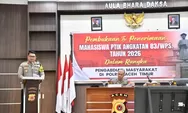 Kapolres Aceh Timur Membuka Kegiatan Pengabdian Masyarakat Mahasiswa Lemdiklat Polri Angkatan 83 WPS