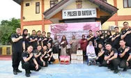 Mahasiswa STIK Angkatan 83 WPS Sindikat II Serahkan Bantuan Sosial untuk Warga Terdampak Banjir di Aceh Timur