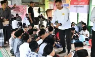 Pengabdian Masyarakat Mahasiswa STIK Lemdiklat Polri Angkatan 83 WPS Sentuh Santri Dayah Nahjul Huda, Aceh Timur