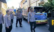 Penyaluran Bantuan Sosial Kemanusian Pasca Bencana Hidrometeorologi dari Kapolri melalui Polres Aceh Timur ke Titik Pengungsian