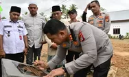 Polres Aceh Timur dan Mahasiswa STIK Lemdiklat Polri Angkatan 83 WPS Serahkan Sumur Bor untuk Dayah Madinatul Huda