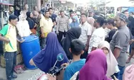 Personel Polsek Idi Rayeuk Bantu Evakuasi Warga Peudawa Puntong Yang Meninggal di Pasar Idi