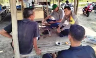 Sambang Intensif, Kanit Binmas Polsek Madat Perkuat Komunikasi dengan Warga