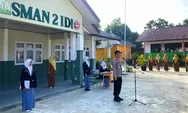 Dari Lapangan Sekolah, Kasat Binmas Polres Aceh Timur Gaungkan Pesan Kamtibmas