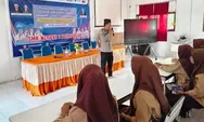 KBO Satbinmas Polres Aceh Timur Tanamkan Karakter Pelajar lewat Program Police Goes to School