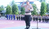 Kapolres Aceh Timur Pimpin Upacara Hari Kesadaran Nasional, Perkuat Disiplin dan Tanggung Jawab Personel