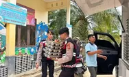 Pelayanan Satsamapta Polres Aceh Timur Mengawal Pendistribusian MBG ke Sekolah, Pastikan Aman dan Lancar