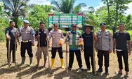 Tanam Jagung Serentak Kuartal I Tahun 2026, Polsek Simpang Jernih Bidik Ketahanan Pangan